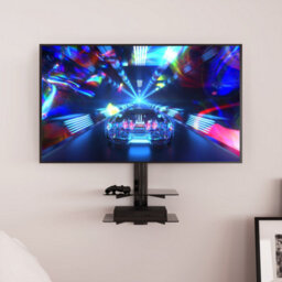 "Avf All-In-One Tilt & Turn Tv Wall Mount With Av Shelving For Tvs Up 37- 60""" - thumbnail 2