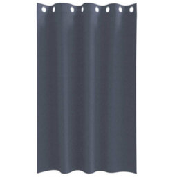 Berkfield Curtains With Curtains 2 Pcs Anthracite 175 X 140 Cm Polyester - thumbnail 3