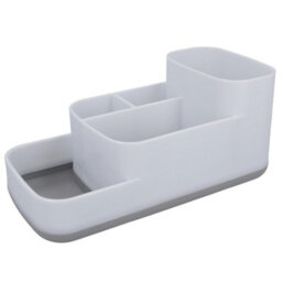 AB Tools Bathroom Organiser Storage Holder For Make Up Toothbrush Grooming Essentials - thumbnail 2
