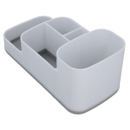 AB Tools Bathroom Organiser Storage Holder For Make Up Toothbrush Grooming Essentials - thumbnail 6