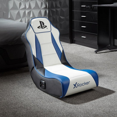 X Rocker Officially Licensed Playstation™ Geist 2.0 Audio Gaming Chair For Kids - White - image 1
