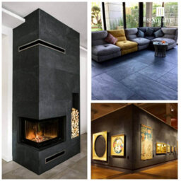 Lite Stone Nero Slate Veneer 30 X 20Cm Sample - thumbnail 4
