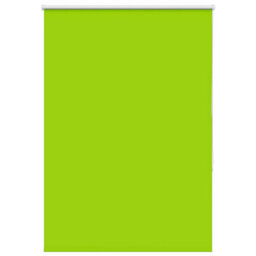 Berkfield Durable Roller Blind Blackout Leaves Green 115X130 Cm Fabric Width 110.7 Cm Polyester - thumbnail 2