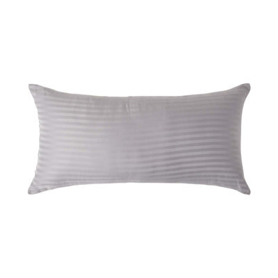 Homescapes Grey Continental Pillowcase Egptian Cotton 330 Tc, 40 X 80Cm - image 1