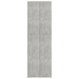 Berkfield Office Cabinet Concrete Grey 60X32X190 Cm Engineered Wood - thumbnail 6