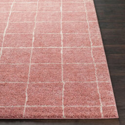 Livabliss Fossay Shaggy-Washable Pink Ivory Modern High Pile Living Bedroom Rug 200 X 275 Cm Easy Care, Non Shedding - thumbnail 5
