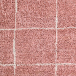 Livabliss Fossay Shaggy-Washable Pink Ivory Modern High Pile Living Bedroom Rug 200 X 275 Cm Easy Care, Non Shedding - thumbnail 7
