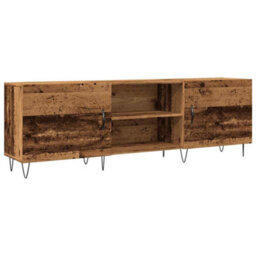Berkfield Sturdy Tv Cabinet Old Wood 150X30X50 Cm Engineered Wood - thumbnail 1