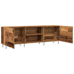 Berkfield Sturdy Tv Cabinet Old Wood 150X30X50 Cm Engineered Wood - thumbnail 5