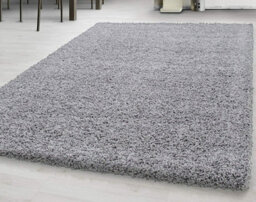 Prime Plus Extra Thick Heavy 5Cm Pile Soft Shaggy Rugs Modern Area Rugs Bedroom Hall Rugs (Light Grey, 160 X 230Cm) - thumbnail 3