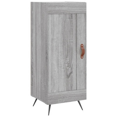 Berkfield Modern Sideboard Grey Sonoma 34.5X34X90 Cm Engineered Wood - image 1