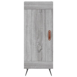 Berkfield Modern Sideboard Grey Sonoma 34.5X34X90 Cm Engineered Wood - thumbnail 5