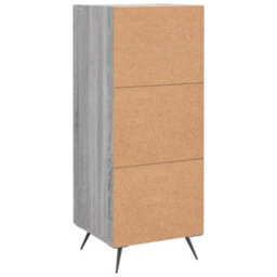 Berkfield Modern Sideboard Grey Sonoma 34.5X34X90 Cm Engineered Wood - thumbnail 8