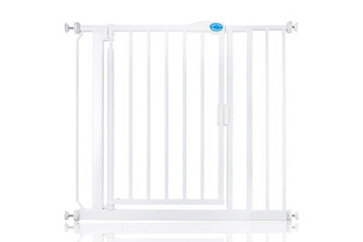 Bettacare Auto Close Pet Gate, 89.4Cm - 96.4Cm, White, Pressure Fit Stair Gate For Dog & Puppy - image 1