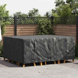 Walplus Outdoor Furniture Cover Black 220 X 190 X 85 Cm 210D - thumbnail 1
