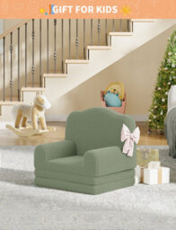Convertible Kids Sofa Chair A Cozy And Fun Spot For Your Child Kids Play Sofa Green