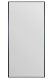 "Mirroroutlet Artus - Black Aluminium Edged Wall Leaner Mirror 68"" X 33"" (174Cm X 85Cm)" - thumbnail 3