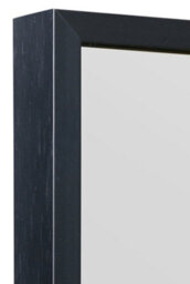 "Mirroroutlet Artus - Black Aluminium Edged Wall Leaner Mirror 68"" X 33"" (174Cm X 85Cm)" - thumbnail 7