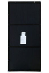 "Mirroroutlet Artus - Black Aluminium Edged Wall Leaner Mirror 68"" X 33"" (174Cm X 85Cm)" - thumbnail 9