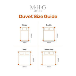 MHG Living 10.5 Tog All Season Duvet - Hypoallergenic Stripe Microfibre, Soft, Breathable & Machine Washable - Single - thumbnail 9