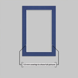Ak Frames 12X8 Blue Picture Mounts To Fit 10X6 Aperture Size - Mount Board Only (No Frame Included) - thumbnail 4