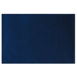 Beliani Rug Gesi Ii Navy Blue 160 X 230 Cm Viscose - thumbnail 1