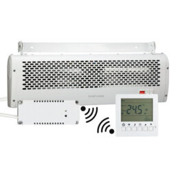 Tcp 3000W Lot 20 Compliant Air Curtain, Efficient Climate Control For Commercial Entrances - thumbnail 1