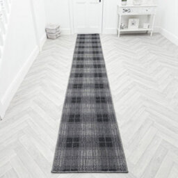 Plaid Indoor/outdoor Hallway Runner Rug - Durable, Reversible & Hardwearing Carpet For Home Or Garden - thumbnail 7