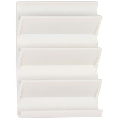 Q-Connect Universal Whiteboard Pen Holder - White - image 1