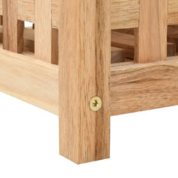 Vidaxl Umbrella Stand Solid Walnut Wood 18X18X50 Cm - thumbnail 4