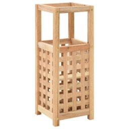 Vidaxl Umbrella Stand Solid Walnut Wood 18X18X50 Cm - thumbnail 1
