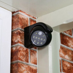 360 Degree Pir Motion Sensor Led Outdoor Wall Light Black 1 Pack - thumbnail 4