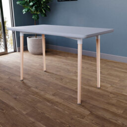 Lassic Vida Designs Batley 4 Seater Square Dining Table, Grey
