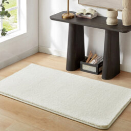 Bedlooms Cream Pashmina Runner 60X120Cm, Soft Thick Piles, Hypoallergenic Hallway And Area Rug - thumbnail 1