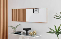 Furniturebox Emma Full Length Extra Large 170X50Cm Copper Framed Rectangular Vertical Living Room Hallway Wall Mirror - thumbnail 4
