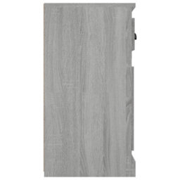Berkfield Sideboard Grey Sonoma 70X35.5X67.5 Cm Engineered Wood - thumbnail 7