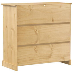 Berkfield Wine Cabinet Corona 107.5X51X105.5 Cm Solid Wood Pine - thumbnail 6