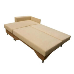 Tom M Corner Sofa Bed With Sleeping Function Chipboard Frame Hr Foam Bonell Springs Storage Graphite And Cream Right - thumbnail 4