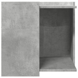 Walplus Concrete Grey Cat Litter Box Enclosure 53X53X51 Cm Engineered Wood - thumbnail 5