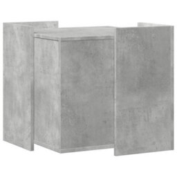 Walplus Concrete Grey Cat Litter Box Enclosure 53X53X51 Cm Engineered Wood - thumbnail 6