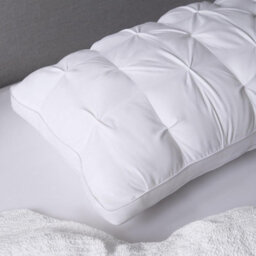OHS Quilted Pillow Hotel Quality Luxury Filled Soft Bounce Back Plump Supersoft - thumbnail 2