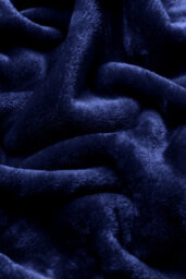 Mink Throw Soft Touch Blanket Fleece Faux Fur Blue 200X240Cm - thumbnail 3