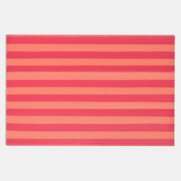 Ohs Stripes Print Outdoor Garden Rug Waterproof Area Floor Mat - thumbnail 3