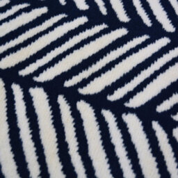 Melrose Colorama Herringbone Navy Medium Indoor Area Rug 120/170Cm - thumbnail 2