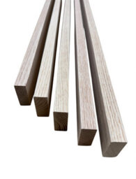 Oak Decor Slats Wall Decoration Room Divider 10 Pack (L) 2400mm X (W) 50mm X (T) 20mm - thumbnail 4