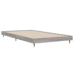 Berkfield Bed Frame Grey Sonoma 100X200 Cm Engineered Wood - thumbnail 5