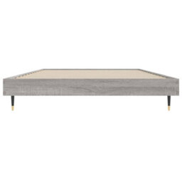Berkfield Bed Frame Grey Sonoma 100X200 Cm Engineered Wood - thumbnail 6