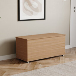 Lassic Vida Designs Leon Storage Ottoman Pine Storage Bench Chest Bedroom Living Room  - thumbnail 9