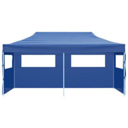 Walplus Blue Foldable Pop-Up Party Tent Garden Gazebo Canopy 3 X 6 M - thumbnail 3