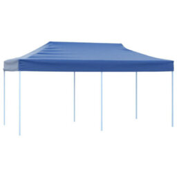 Walplus Blue Foldable Pop-Up Party Tent Garden Gazebo Canopy 3 X 6 M - thumbnail 4